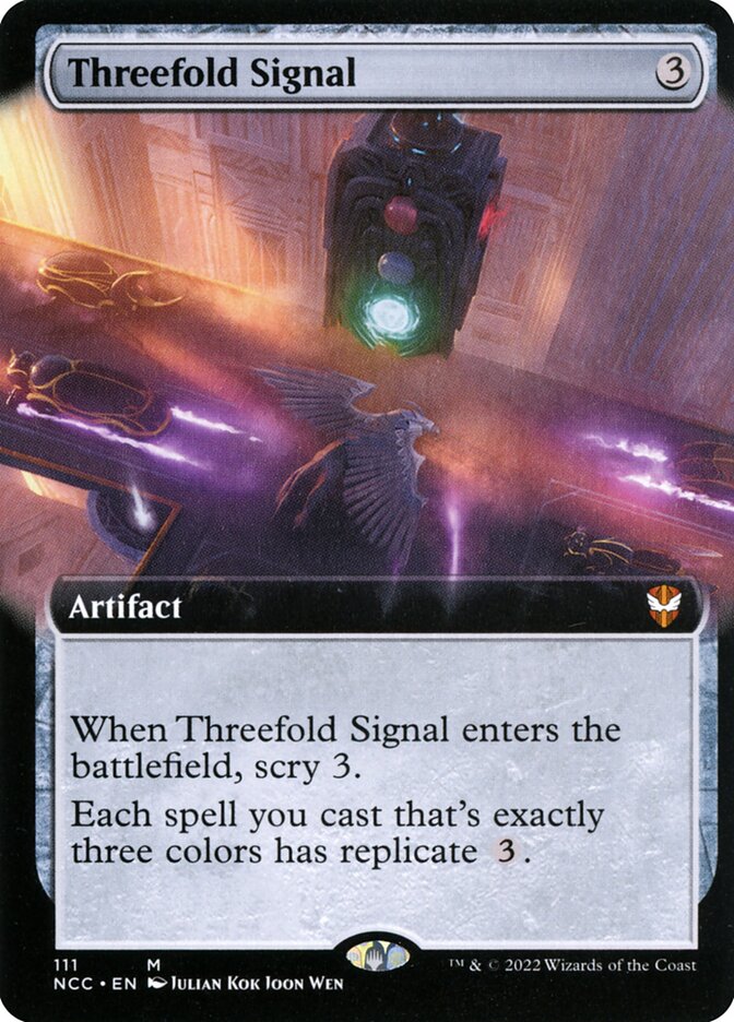 Threefold Signal (Extended Art)