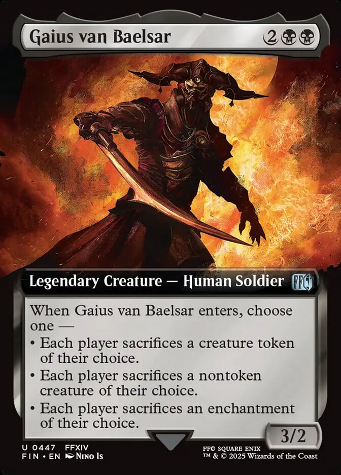 Gaius van Baelsar (Extended Art)