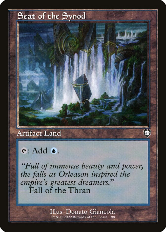 Seat of the Synod (Retro Frame)