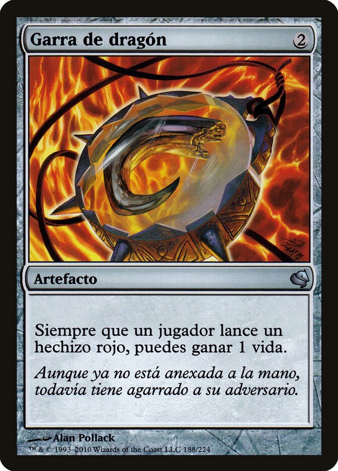Dragon's Claw (Spanish) - "Garra de dragon"