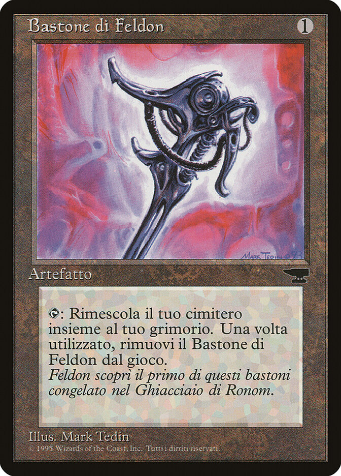 Feldon's Cane (Italian) - "Bastone di Feldon"