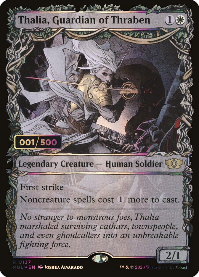 Thalia, Guardian of Thraben (Serial Numbered)