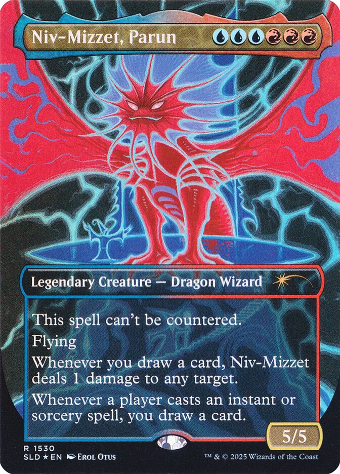 Niv-Mizzet, Parun (Rainbow Foil)
