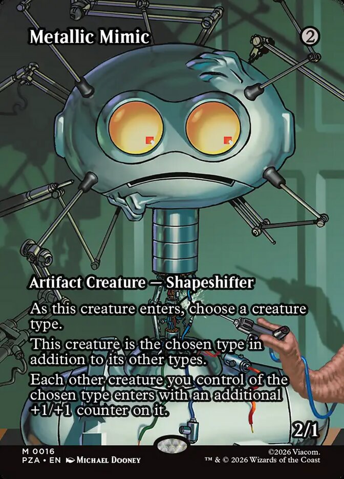Metallic Mimic (Borderless)