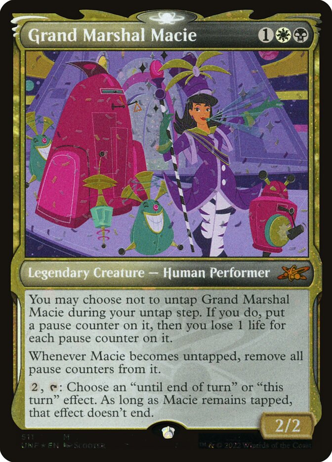 Grand Marshal Macie (Showcase) (Galaxy Foil)