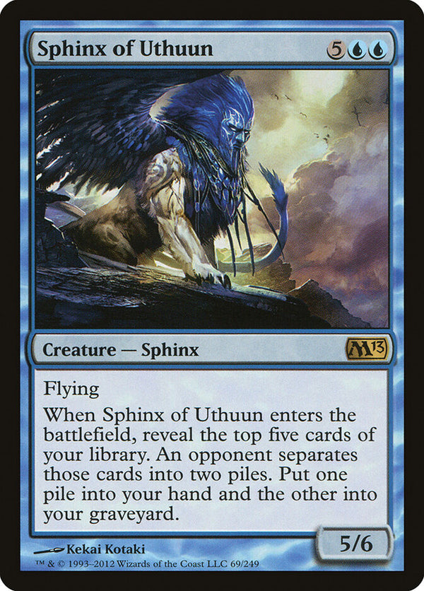 Sphinx of Uthuun (M13 69) - Magic: The Gathering