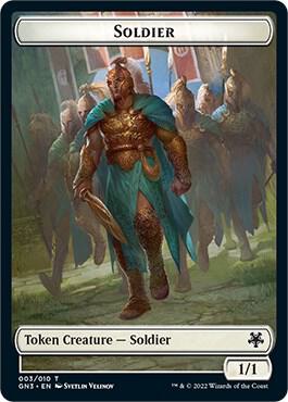 Soldier // Drake Double-Sided Token