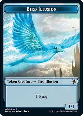 Bird Illusion // Demon Double-Sided Token
