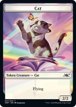 Cat // Balloon Double-sided Token - Magic: The Gathering