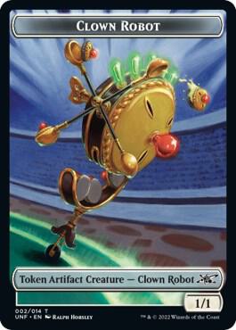 Clown Robot (002) // Balloon Double-sided Token