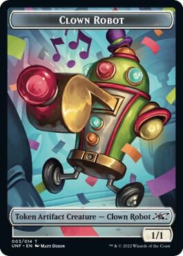 Clown Robot (003) // Balloon Double-sided Token