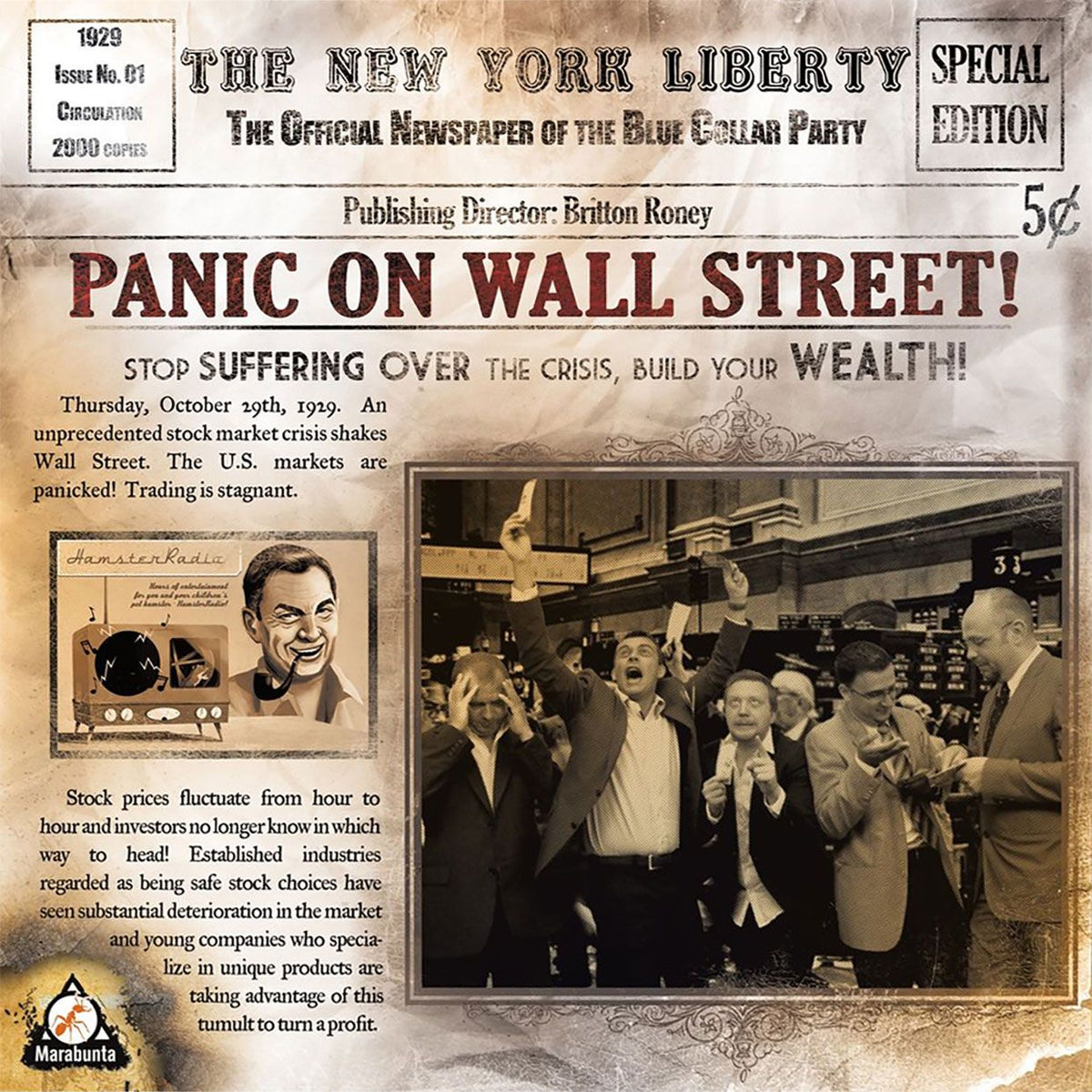 Panic on Wall Street!