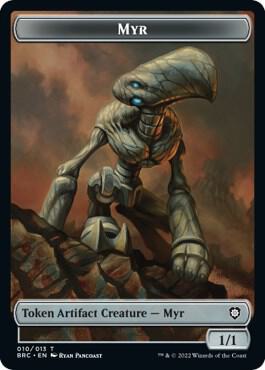 Myr // Powerstone Double-Sided Token