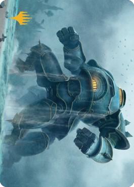 Depth Charge Colossus Art Card (Gold-Stamped Planeswalker Symbol)