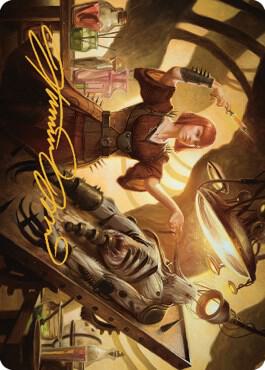 Ashnod, Flesh Mechanist Art Card (Gold-Stamped Signature)