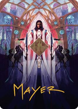 Kayla's Command Art Card (Gold-Stamped Signature)