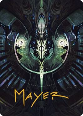 Gix's Command Art Card (Gold-Stamped Signature)
