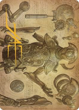 Foundry Inspector Art Card (Gold-Stamped Signature)