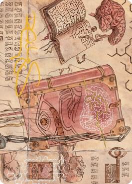 Mazemind Tome Art Card (Gold-Stamped Signature)