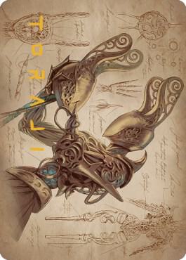 Self-Assembler Art Card (Gold-Stamped Signature)