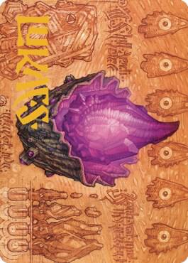 Thorn of Amethyst Art Card (Gold-Stamped Signature)