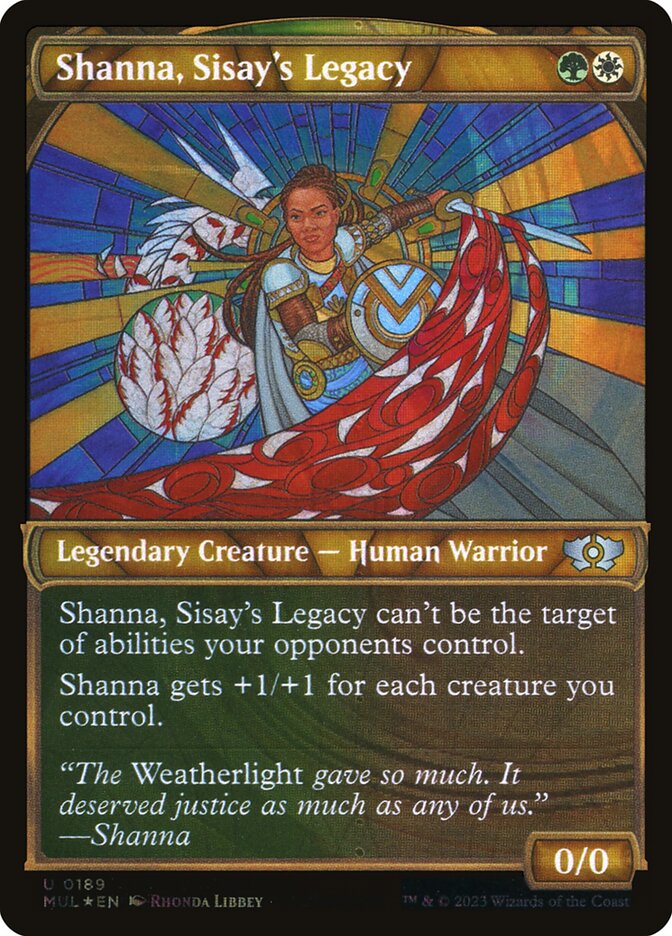 Shanna, Sisay's Legacy (Halo Foil)