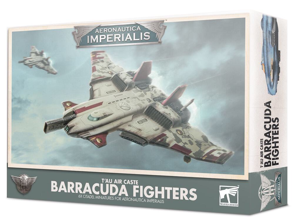 Aeronautica Imperialis - T'au Air Caste Barracuda Fighters
