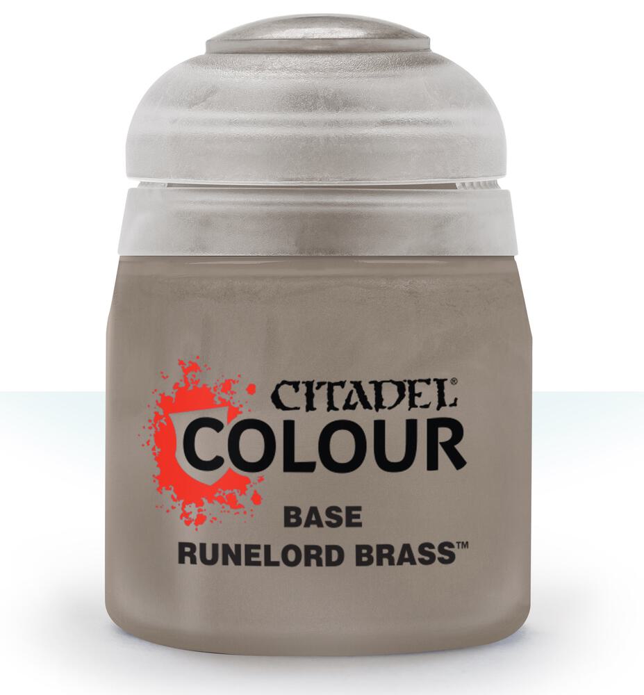 Citadel Base Paint: Runelord Brass