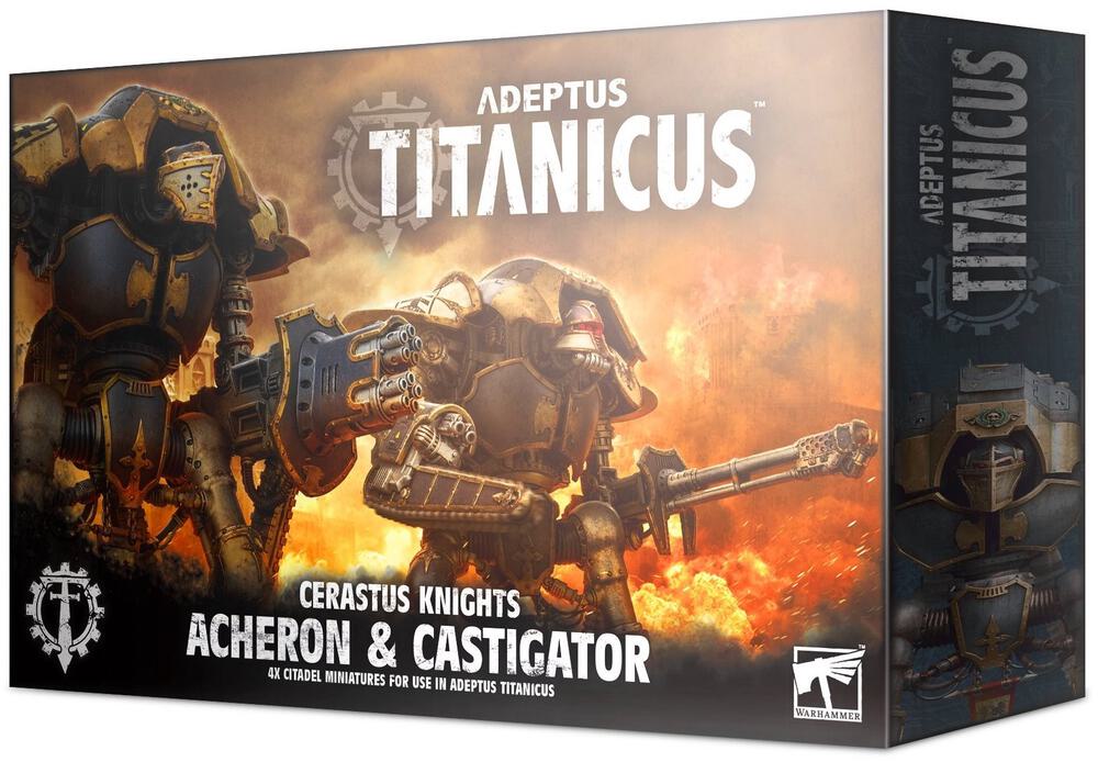 Warhammer: 40K - Adeptus Titanicus - Cerastus Knights Acheron and Castigator