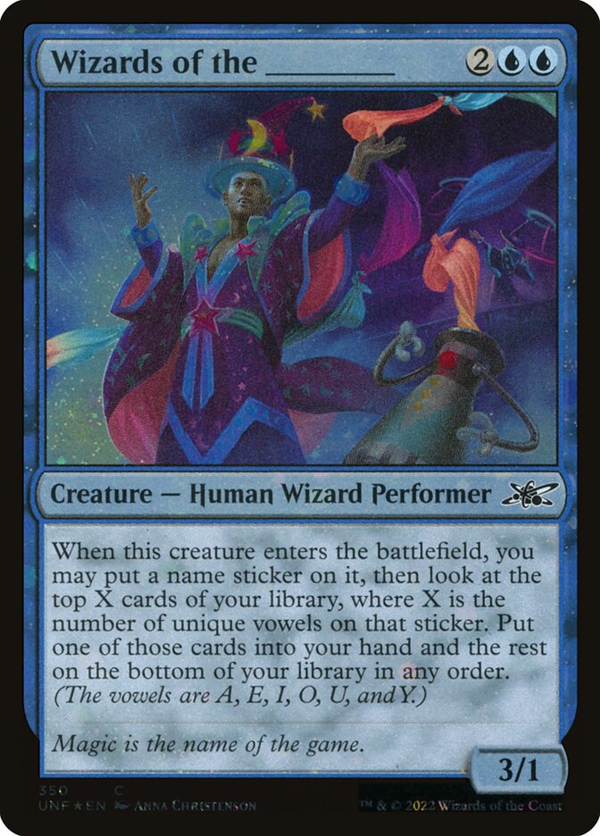 Wizards of the _______ (Galaxy Foil)