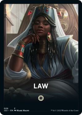 Law Theme Card