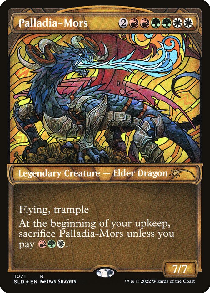 Palladia-Mors (Stained Glass) (Textured Foil)