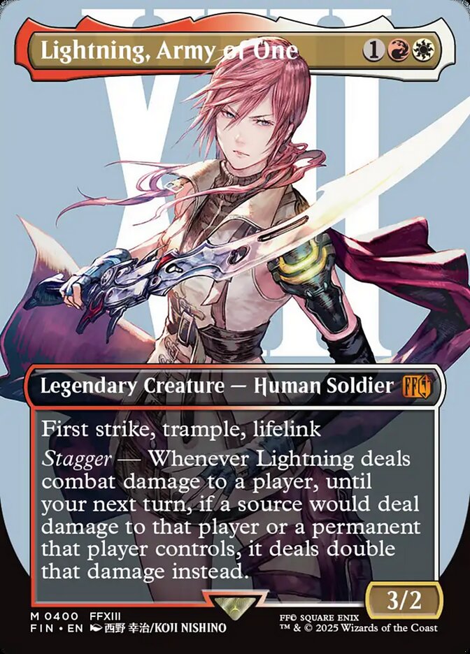 Lightning, Army of One (0400) (Borderless)