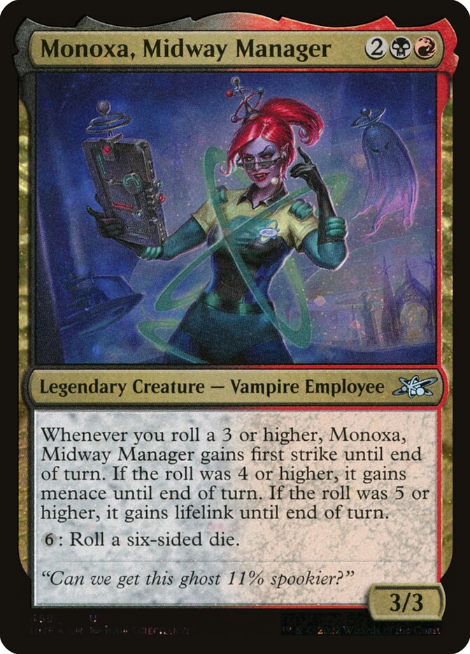 Monoxa, Midway Manager (Galaxy Foil)