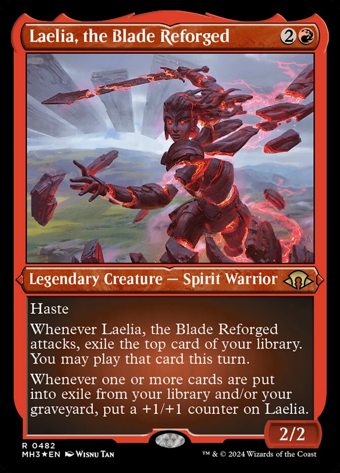 Laelia, the Blade Reforged (Foil Etched)