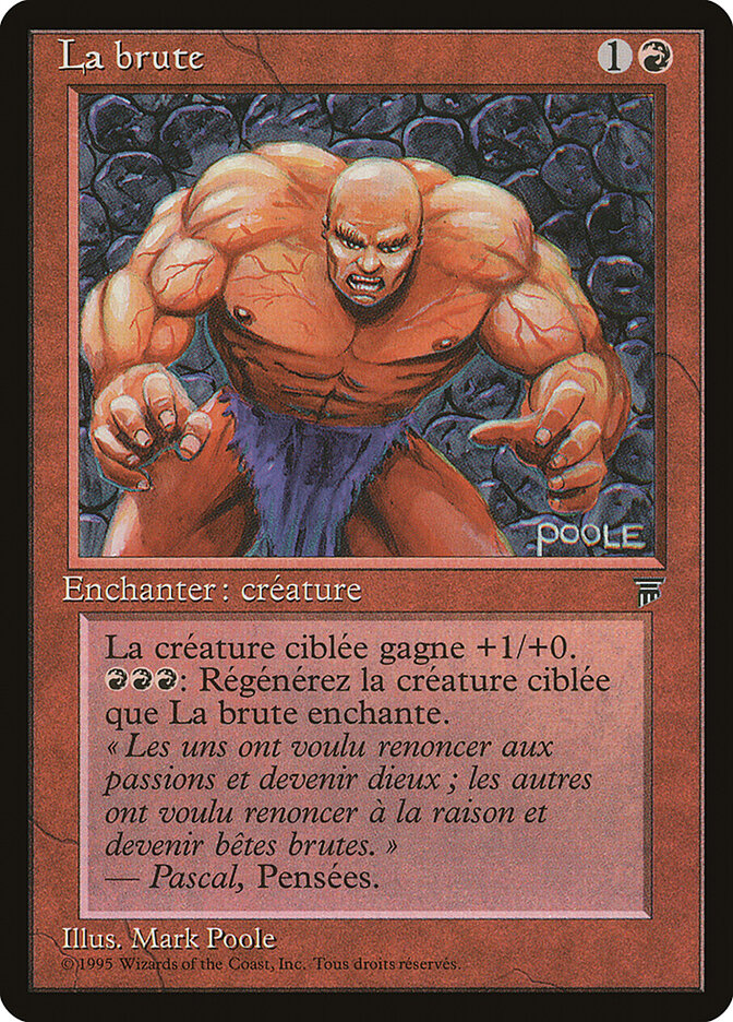 The Brute (French) - "La Brute"