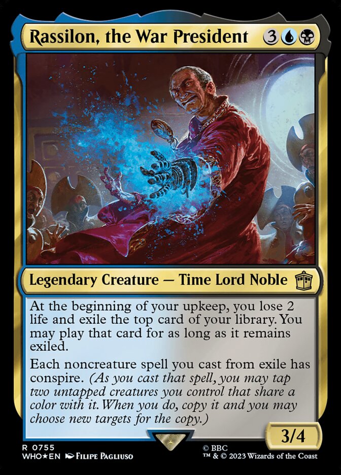 Rassilon, the War President (Surge Foil)