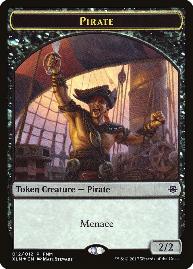 Pirate // Treasure Double-Sided Token