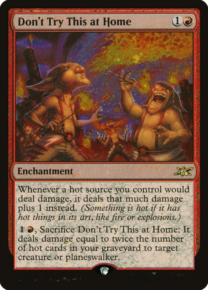 Don't Try This at Home (Galaxy Foil)