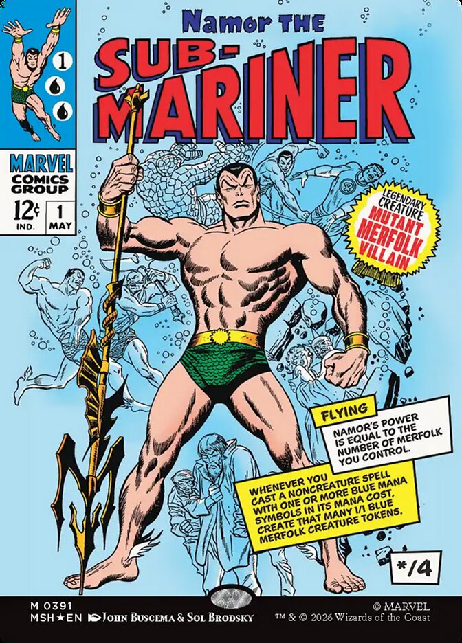 Namor the Sub-Mariner (Borderless) (0391)