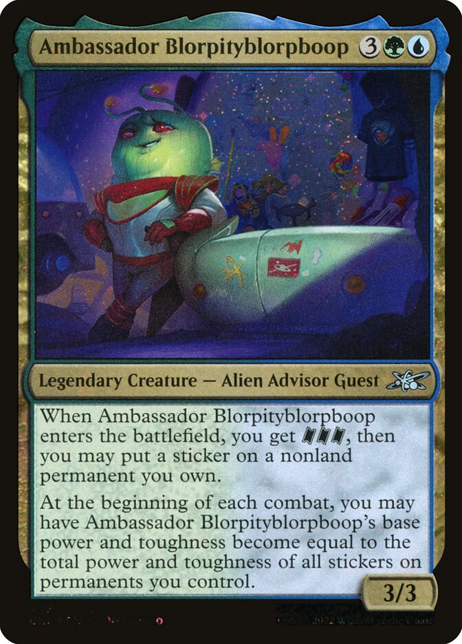 Ambassador Blorpityblorpboop (Galaxy Foil)
