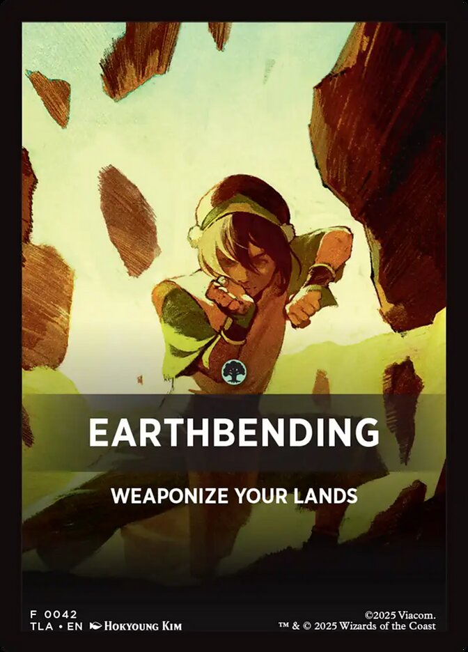 Earthbending Theme Card (0042)