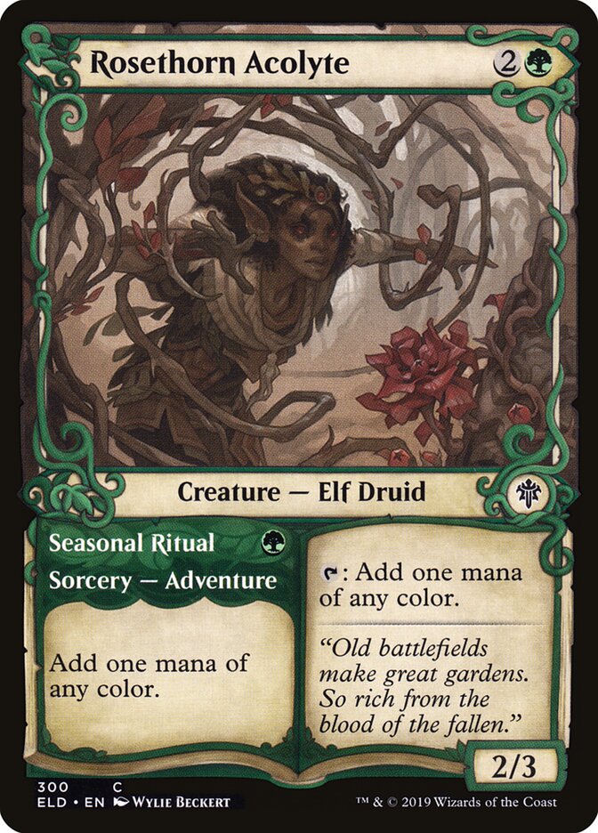 Rosethorn Acolyte (Showcase)