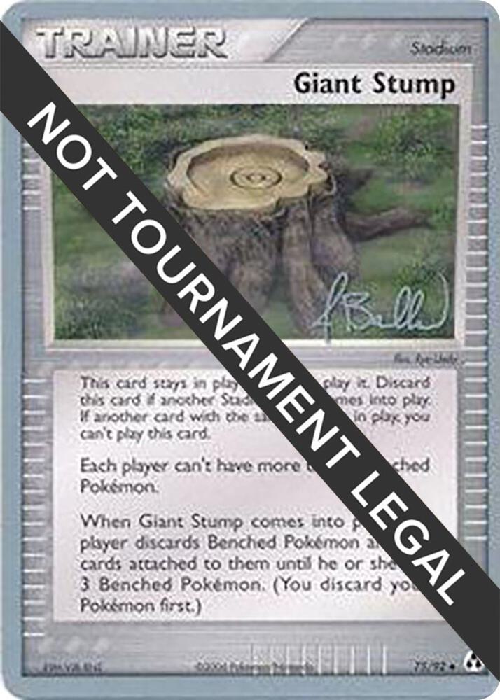Giant Stump - 2006 (Jimmy Ballard)