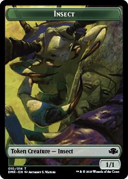 Insect // Squirrel Double-Sided Token