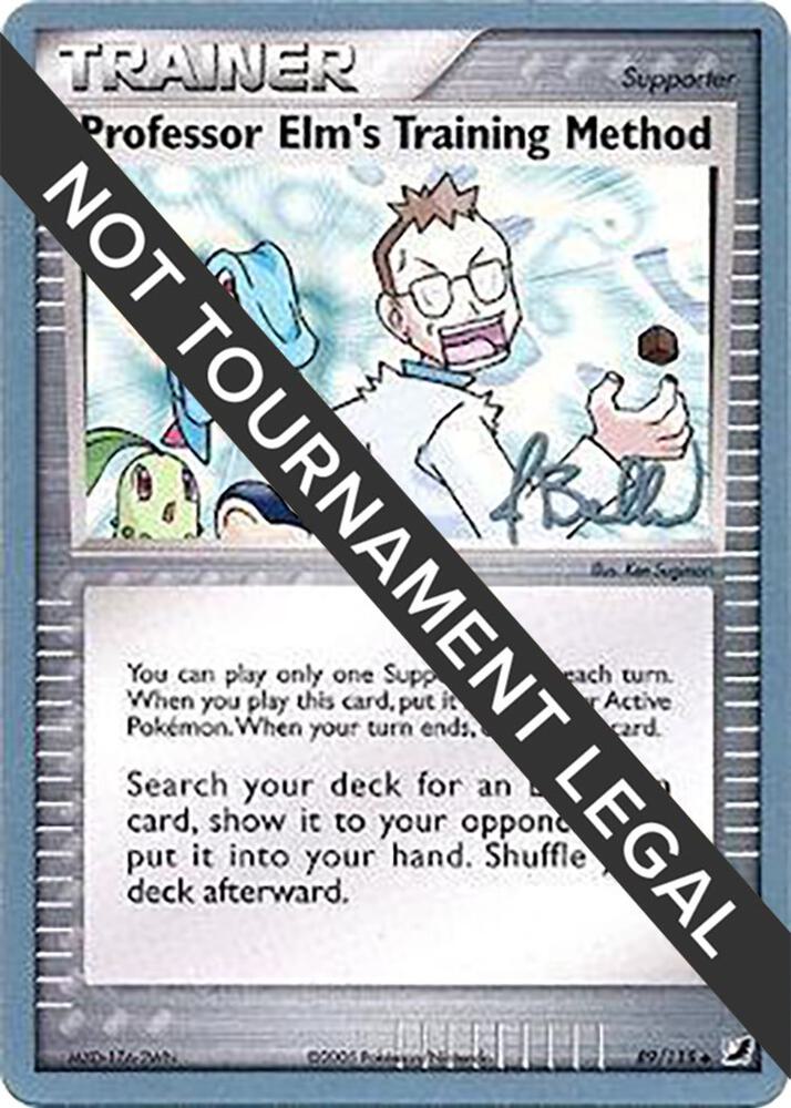 Professor Elm's Training Method - 2006 (Jimmy Ballard)