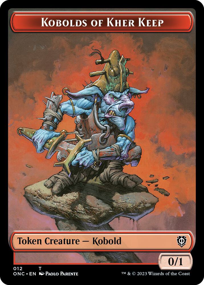 Kobolds of Kher Keep // Dragon Double-Sided Token