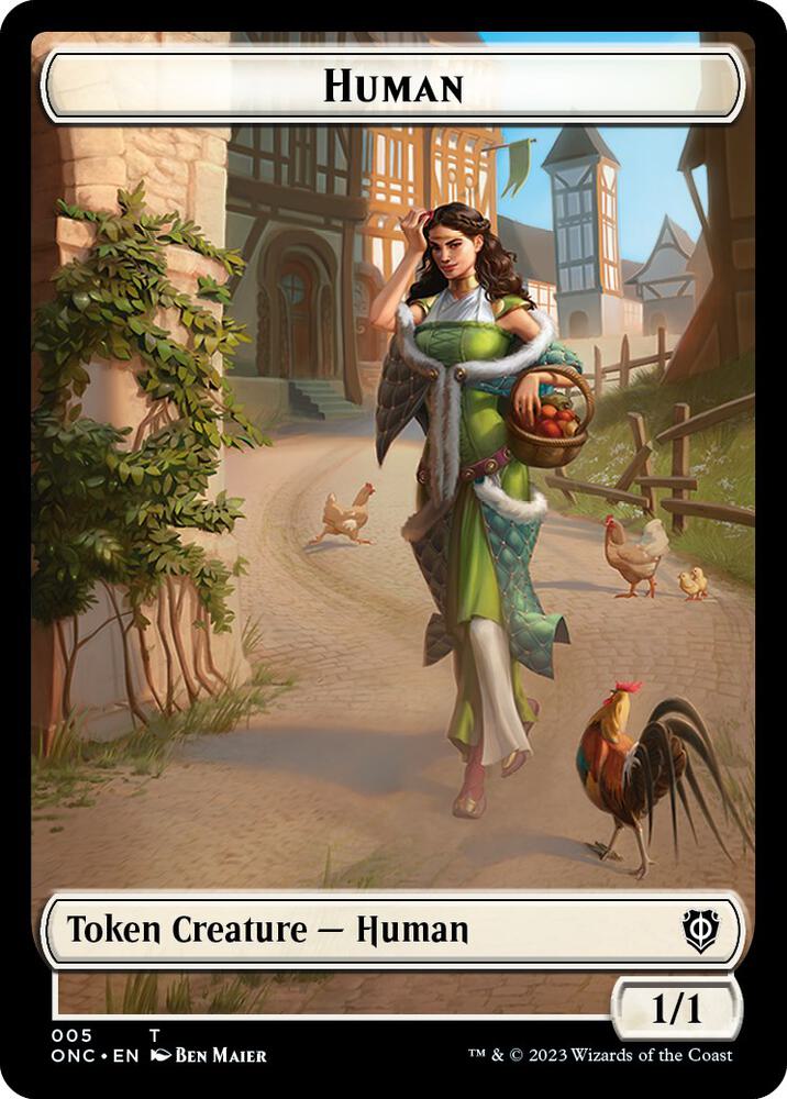 Human // Spirit Double-Sided Token