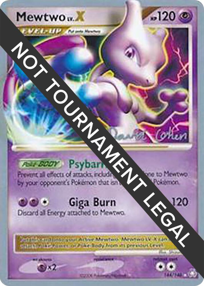Mewtwo LV.X - 2009 (David Cohen)