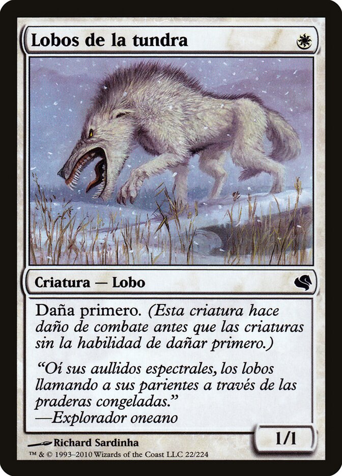 Tundra Wolves (Spanish) - "Lobos de la tundra"
